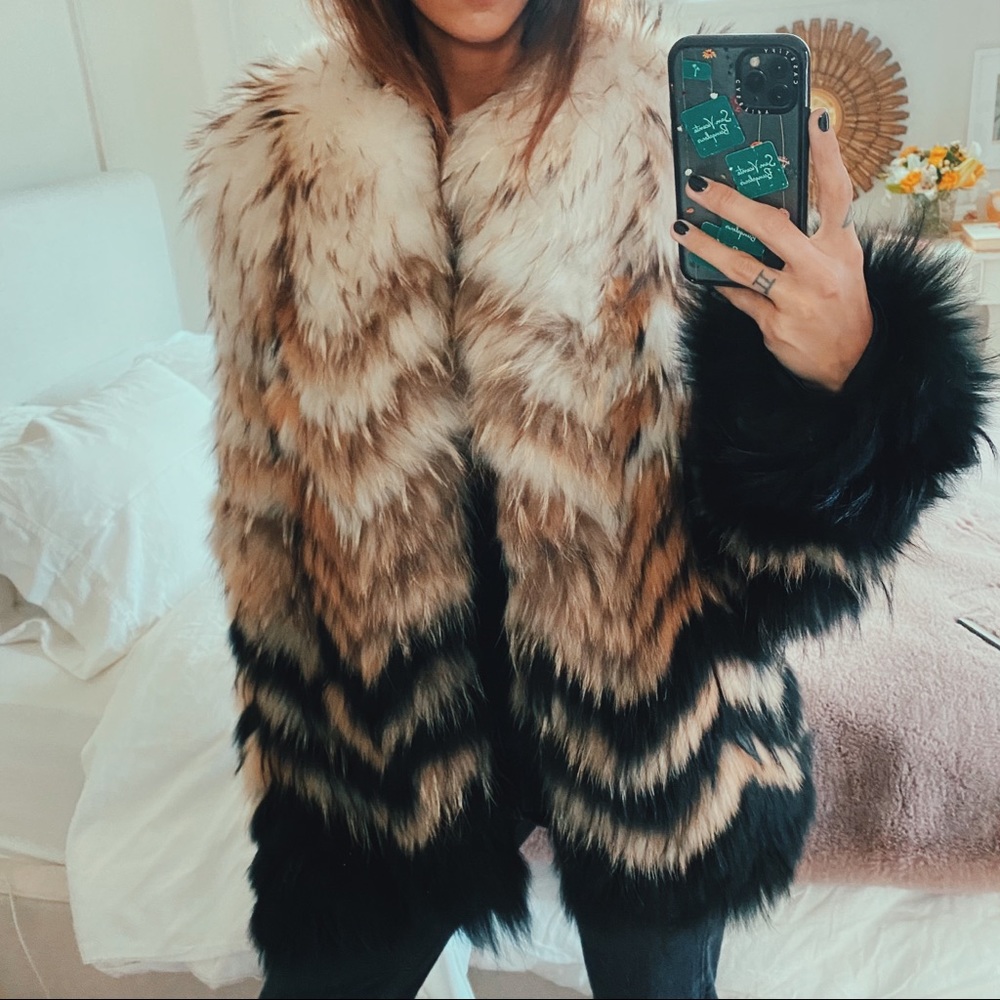 Theory Cassius Fur Coat